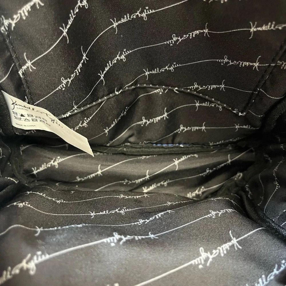 Kendall & Kylie Metallic Royal Blue Mini Backpack